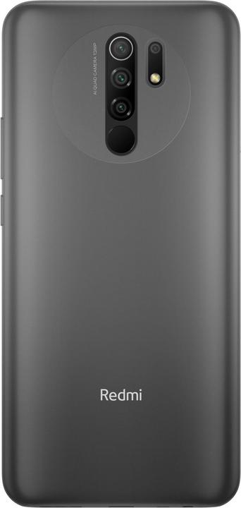 Produktbild Xiaomi Redmi 9 (64 GB, Carbon Grey, 6.53", Dual SIM + SD, 13 Mpx, 4G)