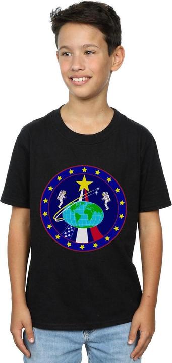 Immagine prodotto Nasa Classic Globe Astronauts Maglietta Ragazzi (140, 146)