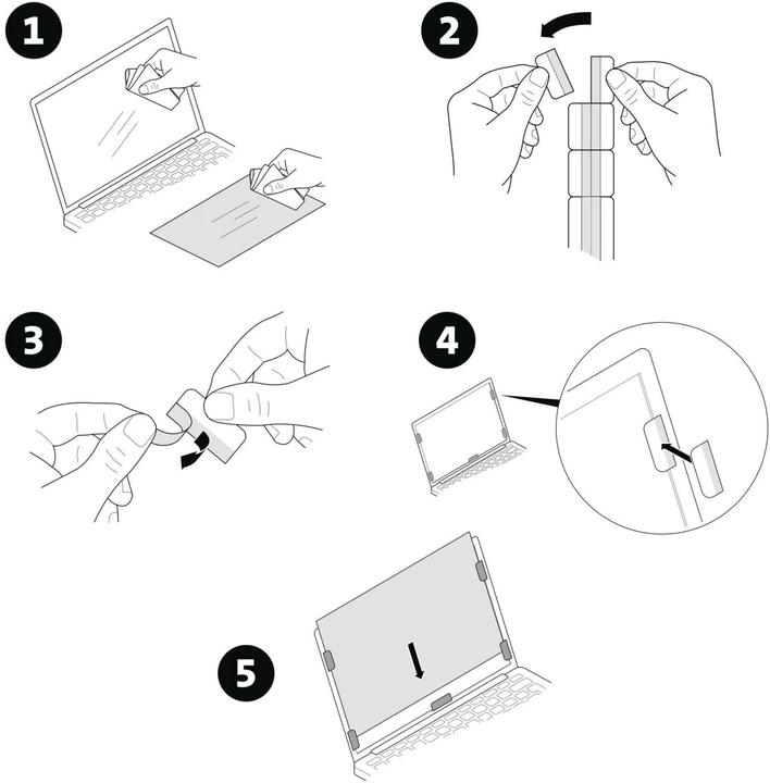 Image du produit Kensington 2-Way Privacy Filter (14", 16 : 10)