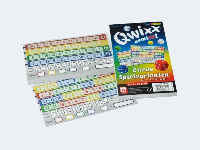 Image du produit NSV Qwixx gemiXXt blocs supplémentaires (Allemand)