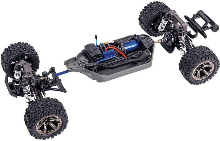 Image du produit Traxxas Rustler 4x4 Vxl HD sans batterie ni chargeur (RTR Prêt à fonctionner)
