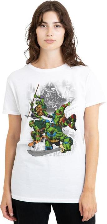Image du produit Teenage Mutant NT - T-shirt SHREDDER AND TURTLES - Adulte (L)