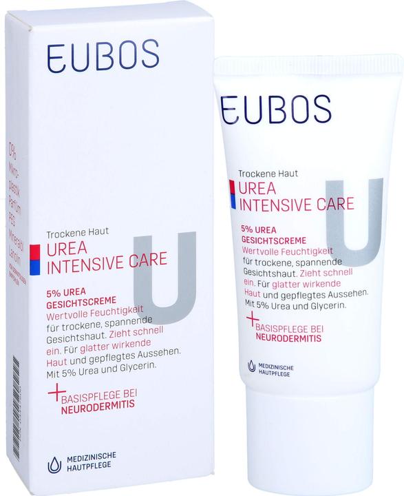 Actual product image Eubos Dry skin urea 5% face cream, 50 ml CRE (50 ml, 24h cream)