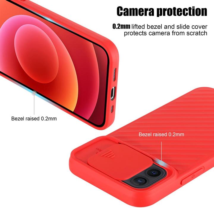 Produktbild Cadorabo TPU Cover mit Kamera Schutz (Apple iPhone 12 mini)
