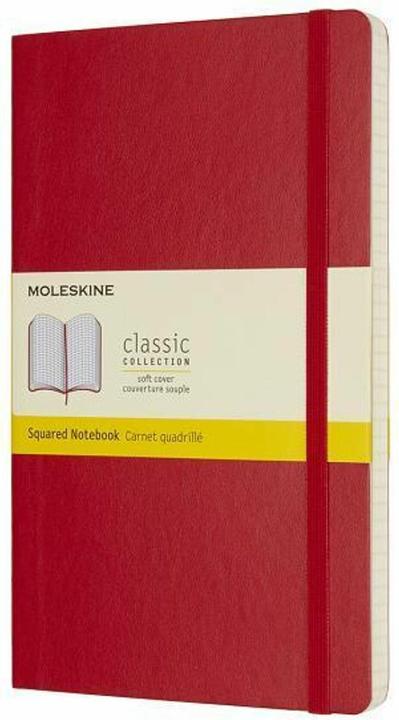 Image du produit Moleskine Carnet de notes Large (Spécial, Quadrillé, Couverture souple)