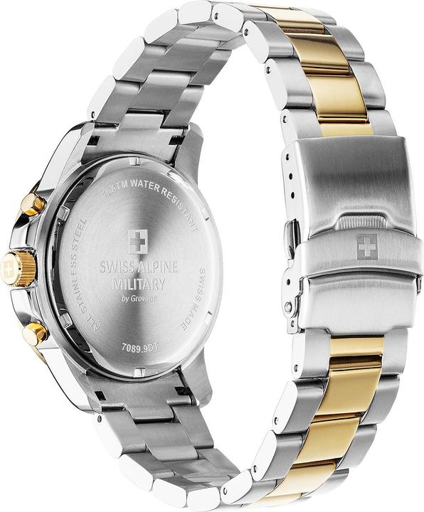 Image du produit Swiss Alpine Military 7089.9147 Chronographe Montre Homme 44mm 10ATM (Chronographe, 44 mm)