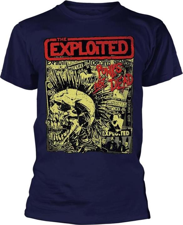 Produktbild Universal Textiles Punks Not Dead TShirt (L)