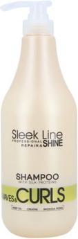 Actual product image Stapiz Sleek Line Waves&Curls Shampoo 1L (1000 ml, Liquid shampoo)