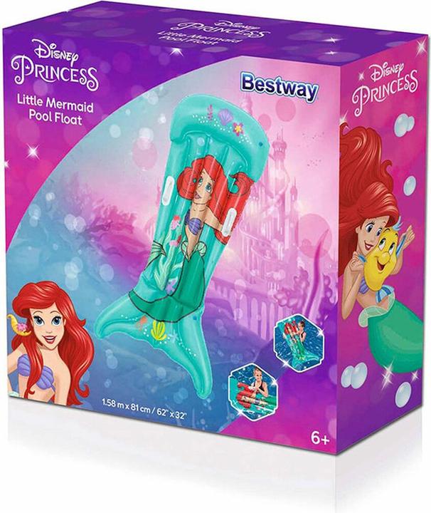 Immagine prodotto Bestway Materasso gonfiabile Disney Sirenetta 158 x 81 cm