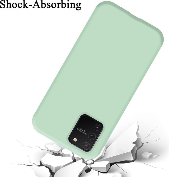 Actual product image Cadorabo TPU Liquid Silicone Case Cover (Samsung Galaxy A91, Samsung Galaxy S10 Lite)