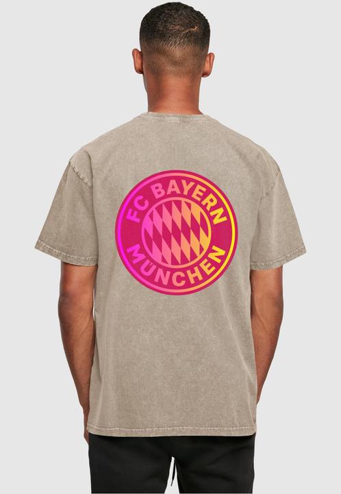 Immagine prodotto FC Bayern München Maglietta oversize pesante lavata con acido a colori Mia San Mia - 115683 (4XL)