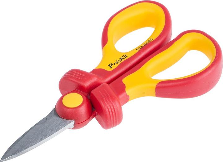 Actual product image Rs Pro VDE Insulated Electrician Scissors 160mm (4.80 cm)