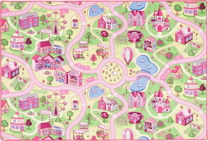 Produktbild Snapstyle Kinder Spiel Teppich Girls Village (200 x 300 cm)