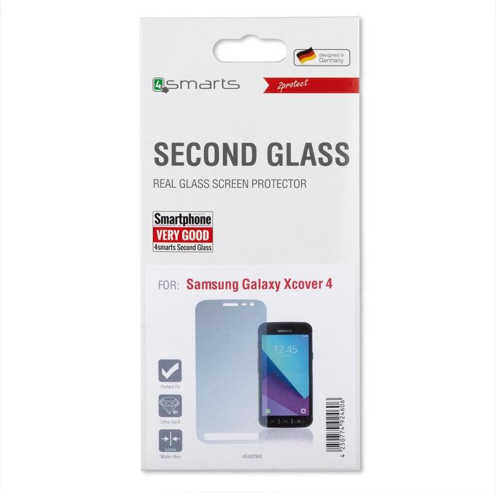Image du produit 4smarts Deuxième verre 2.5D (1 pièce(s), Samsung Galaxy Xcover 4)