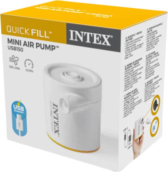 Actual product image Intex Mini Air Pump USB150
