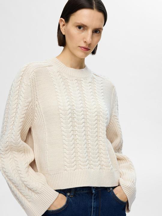 Produktbild Selected Femme Zopfstrick Pullover (L)