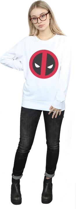 Immagine prodotto Deadpool Large Clean Logo Felpa Donna (XXL)