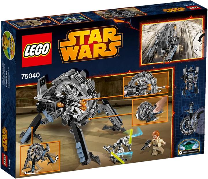 Image du produit LEGO Star Wars General Grievous' Wheel Bike (75040, LEGO Star Wars)