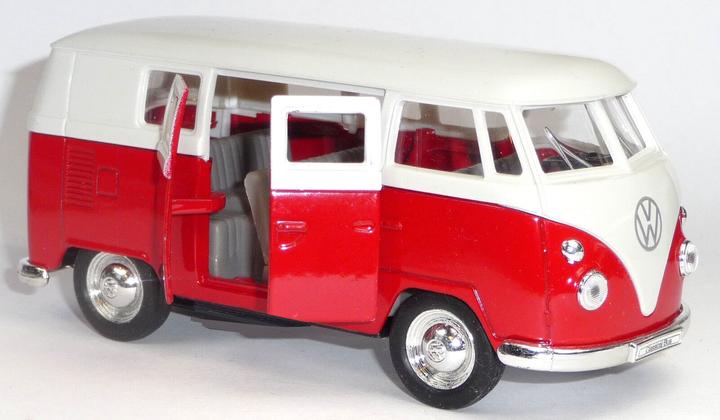 Produktbild Welly Volkswagen Bus T1, Rot