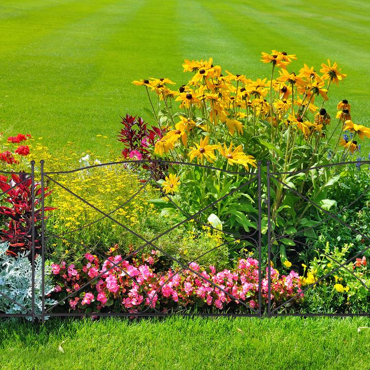 Actual product image Relaxdays 6x bed fence (1 cm)