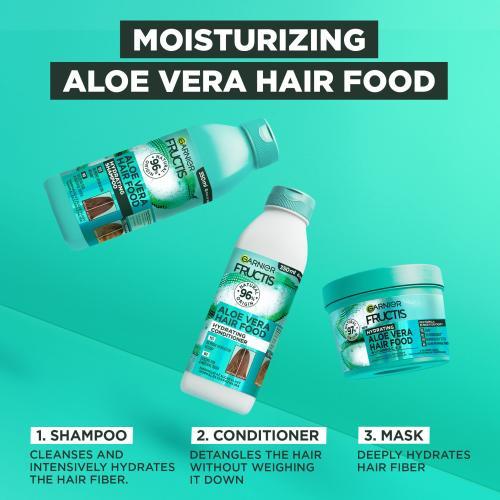 Actual product image Garnier Fructis Hair Food Aloe Vera (350 ml, Liquid shampoo)