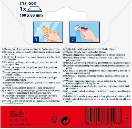 Image du produit tesa planeurs recouverts de tissu (Planeurs en feutre, 1 pièce(s))