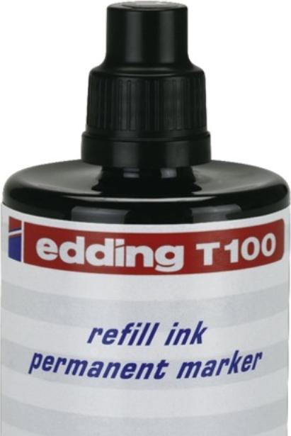 Produktbild Edding Permanent Marker Tusche T-100-1 (Marker Nachfülltusche, Schwarz)