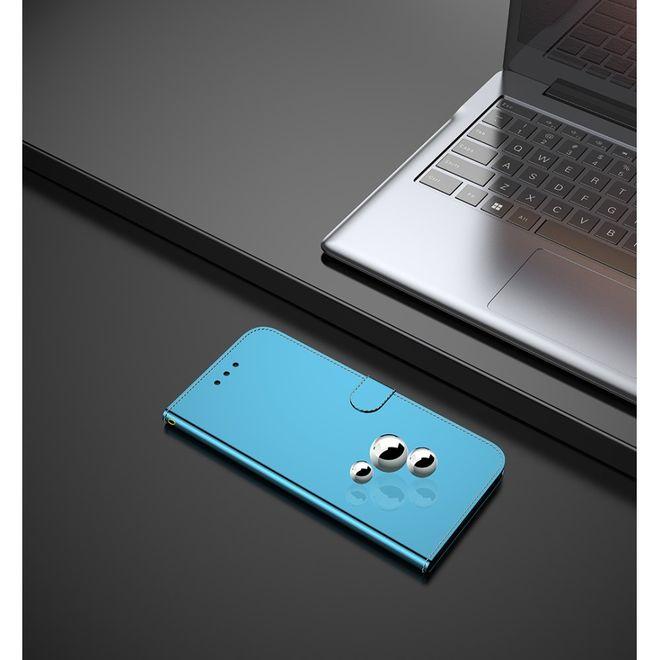 Actual product image MU Style Mirror Surface Bookcover Series (Samsung Galaxy S20+)