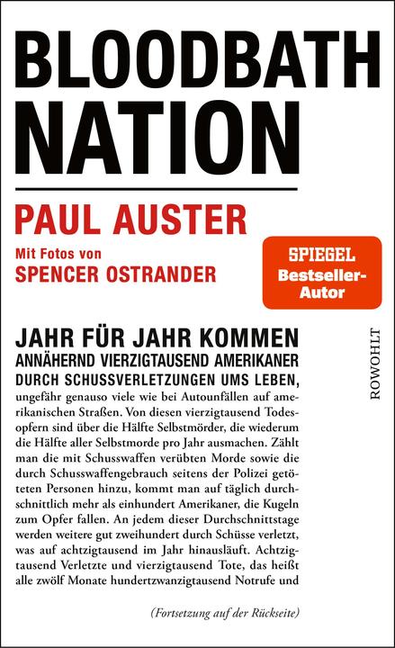 Actual product image Bloodbath Nation (German, Paul Oyster, Spencer Ostrander, 2024)