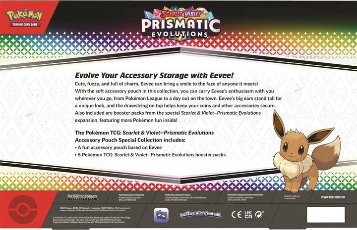 Actual product image Pokémon Prismatic Evolutions (English, Box Set & Collection)