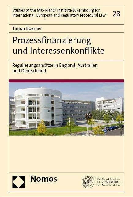 Produktbild Prozessfinanzierung und Interessenkonflikte (Deutsch, Timon Boerner, 2023)