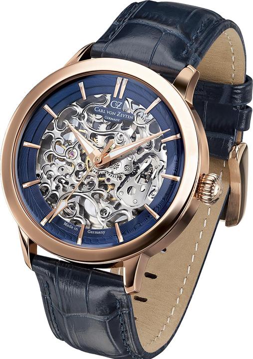 Immagine prodotto Carl von Zeyten CVZ0013RBL Triberg Automatico 45mm 3ATM (Orologio da polso analogico, 45 mm)