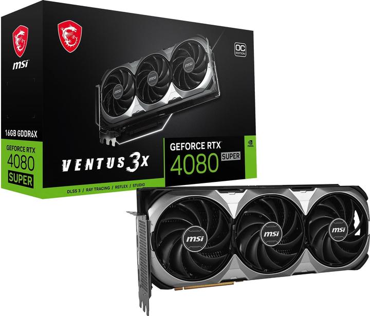 Produktbild MSI GeForce RTX 4080 SUPER VENTUS 3X OC (16 GB)