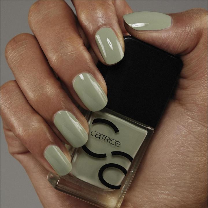 Produktbild Catrice ICONAILS Gel Lacquer (124 Believe In Jade, Gel-Effekt Nagellack)