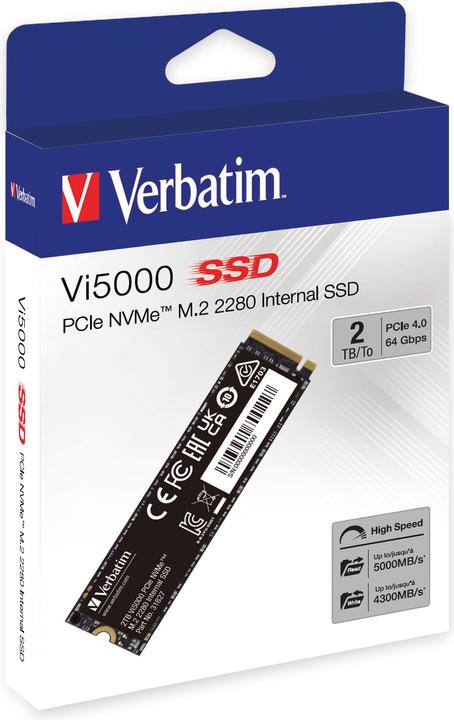 Produktbild Verbatim Vi5000 (2000 GB, M.2 2280)