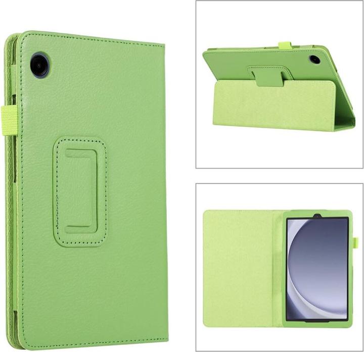 Produktbild Cover-Discount Galaxy Tab A9 - Bi-fold Stand Etui grün (Galaxy Tab A9)
