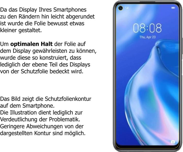 Image du produit Dipos Film de Protection d’écran Crystalclear (2 pièce(s), Huawei P40 Lite)