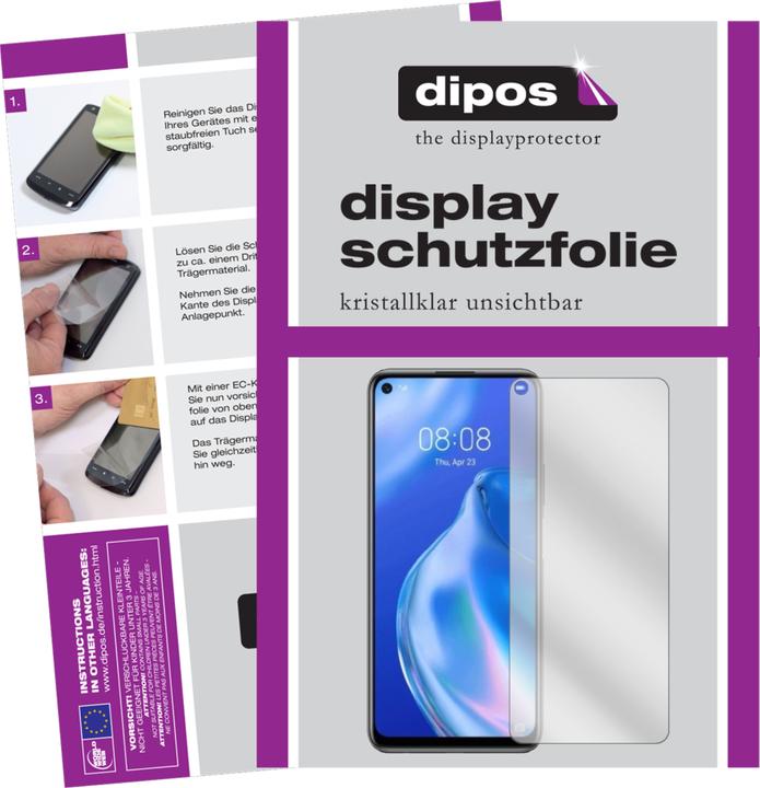 Image du produit Dipos Film de Protection d’écran Crystalclear (2 pièce(s), Huawei P40 Lite)