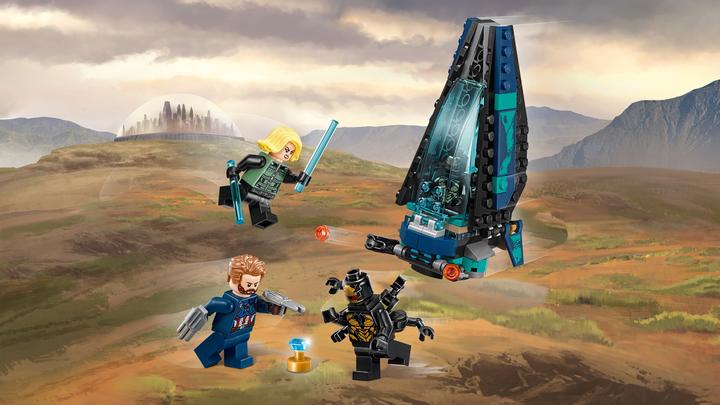 Produktbild LEGO Outrider Dropship-Attacke (76101, LEGO Marvel)