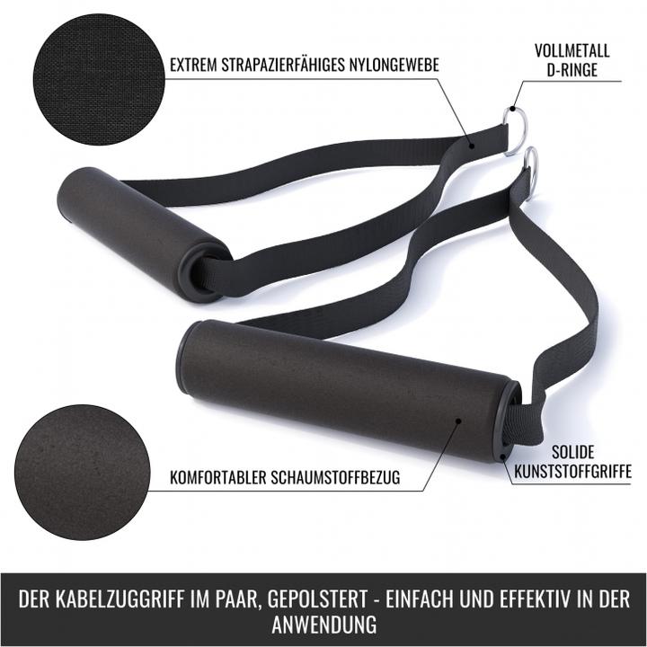 Actual product image Gorilla Sports Kabelzug Griff Paar