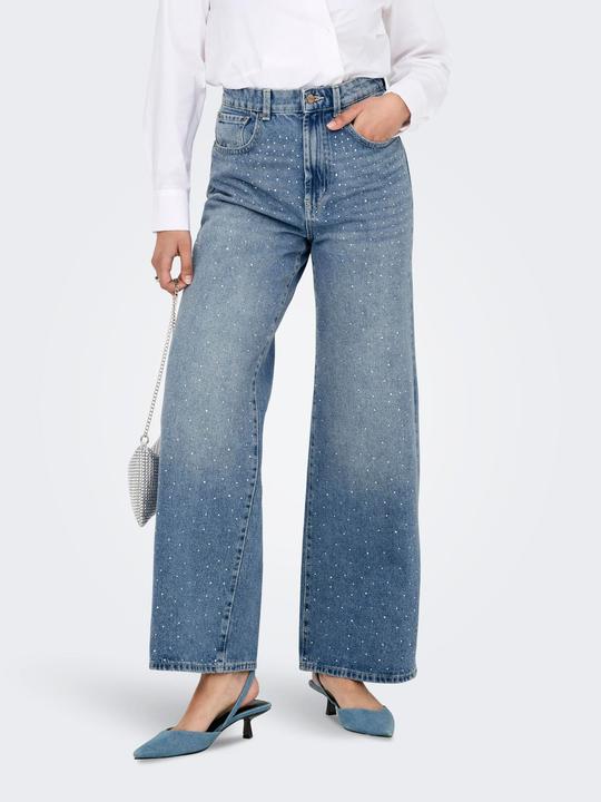 Produktbild Only ONLHOPE Hohe Taille Weiter Beinschnitt Jeans Jeans mit weitem Bein (W29/L32)