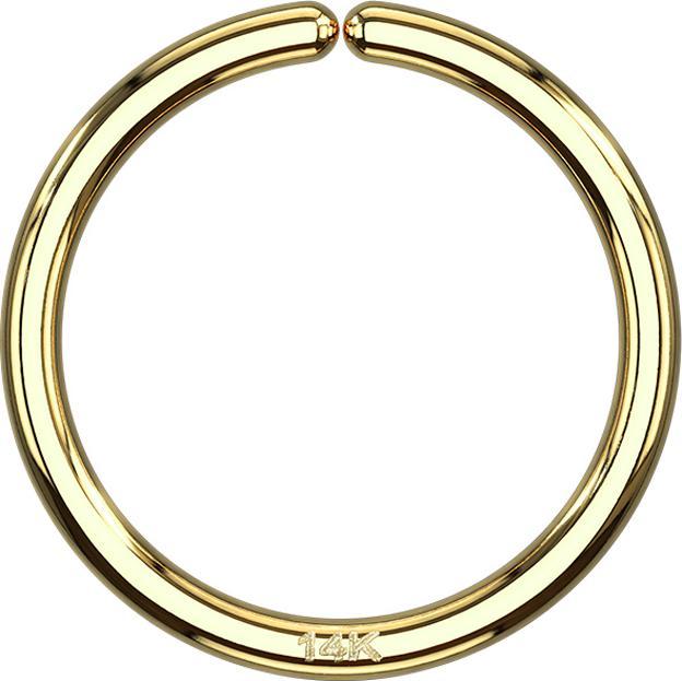 Immagine prodotto Star Piercing Anello Micro Piercing in oro 14k (senza ottone, Oro 14k)