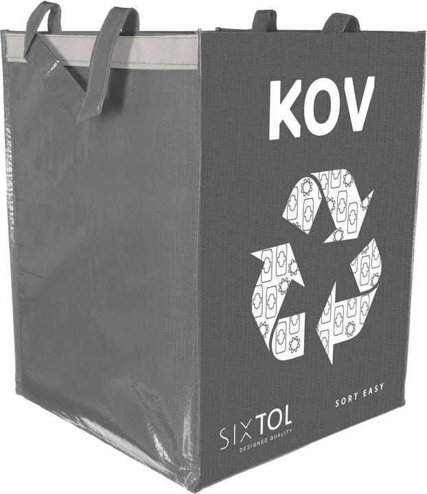 Actual product image Sixtol SORT EASY METAL sorted bin liner, 30x30x40cm, 36l (36 l)