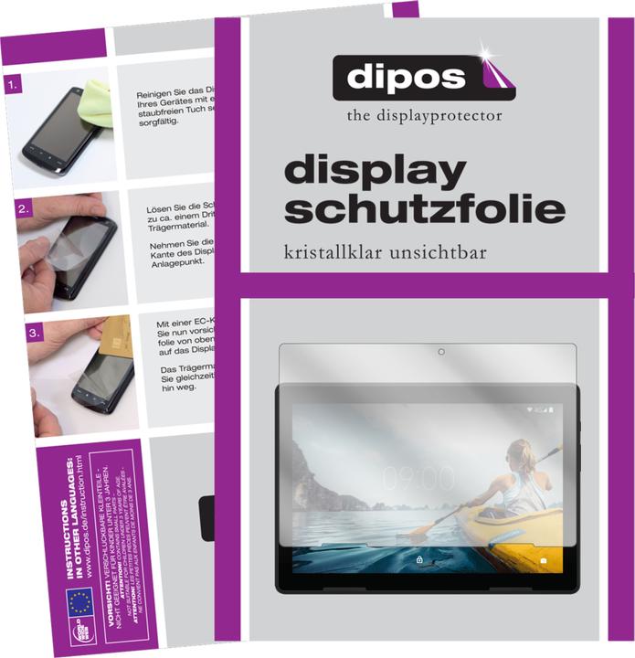 Produktbild Dipos Displayschutzfolie Crystalclear (2 Stück, LifeTab E10702)