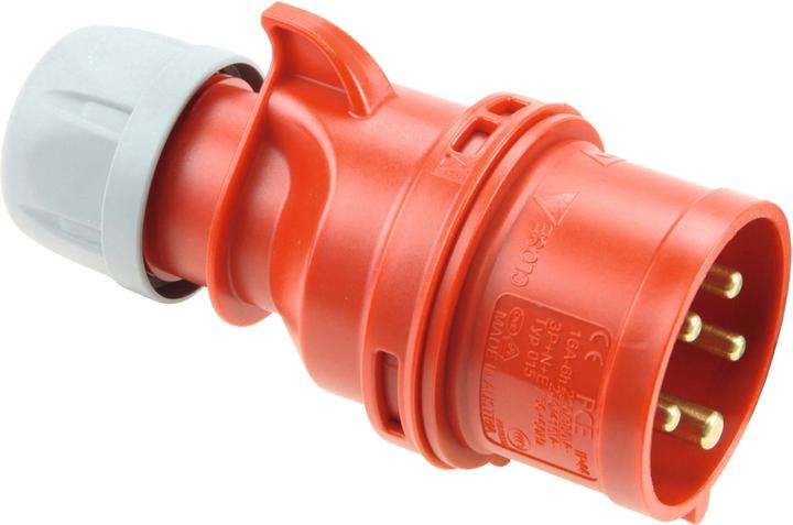 PCE Spina trifase CEE Shark 400V 32A IP44 025-6 (CEE 32/3)