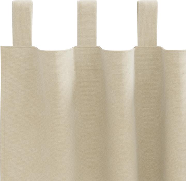 Immagine prodotto VidaXL Tende oscuranti con passanti 2 pezzi in velluto crema (140 x 260 cm)