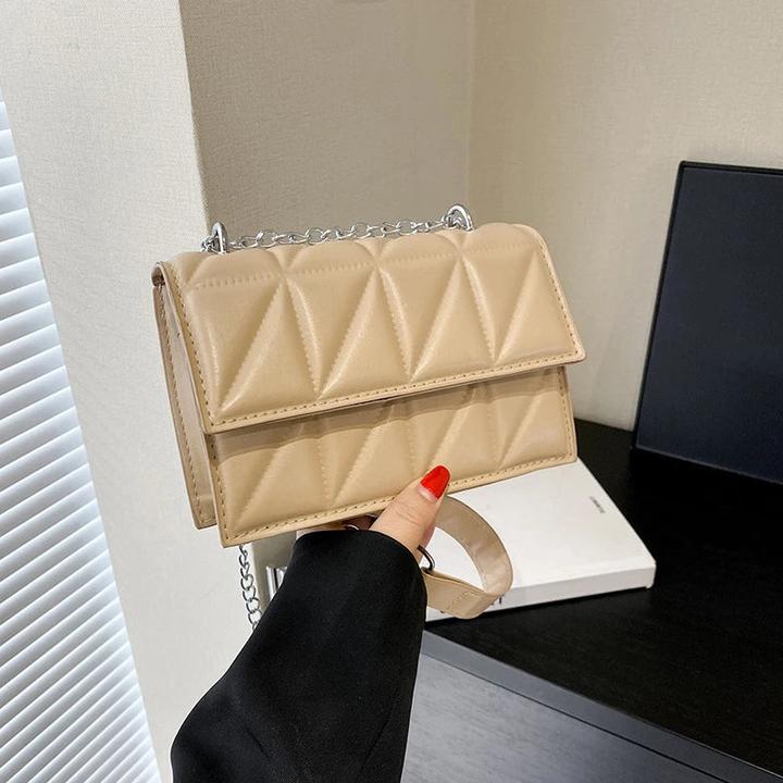 Produktbild Only-Bags.Store Umhängetasche PU Leder Griff Handtaschen Kettenriemen