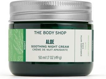 Produktbild Body Shop Aloe Vera Night Cream for Sensitive Skin 50ml (50 ml, Nachtcreme)