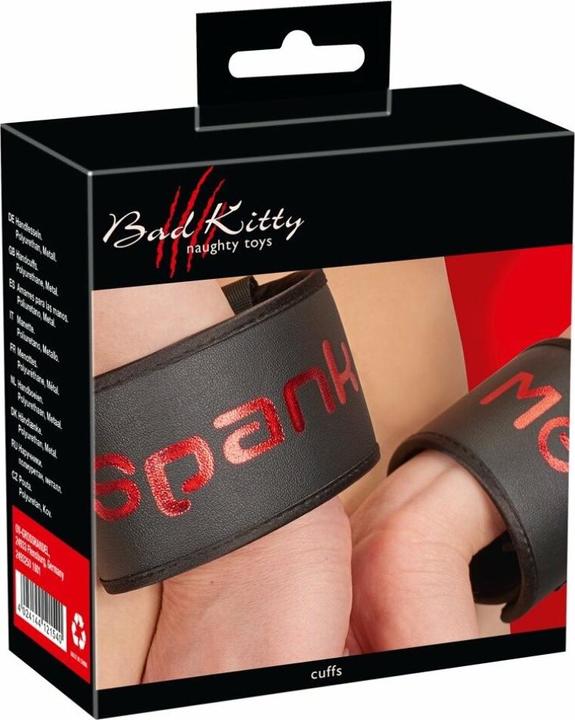 Actual product image Bad Kitty Cuffs Spank Me