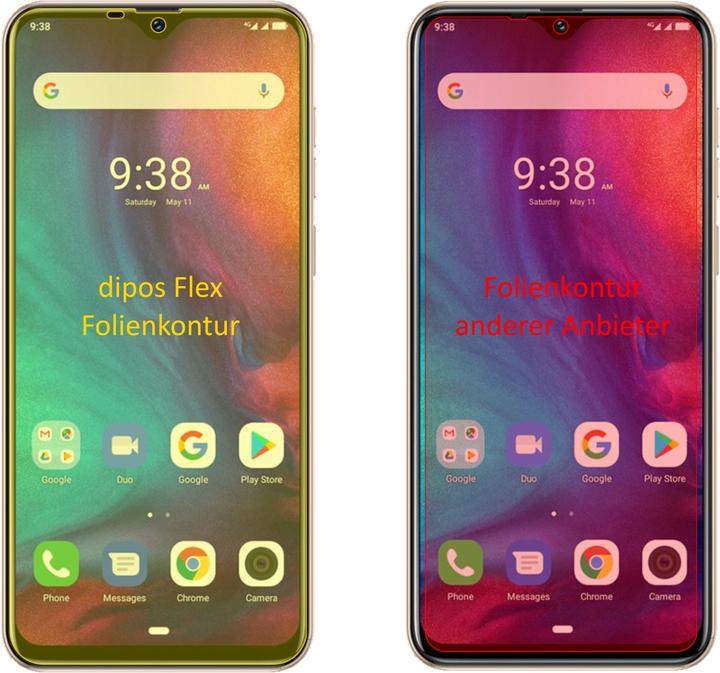 Image du produit Dipos Film de Protection d’écran Full-Cover 3D (2 pièce(s), Ulefone Note 7P)